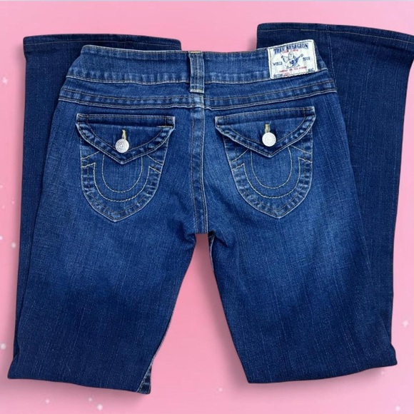 True Religion Denim - True Religion Blue Flared Bootcut Jeans Y2K Women’s 28 Made in USA